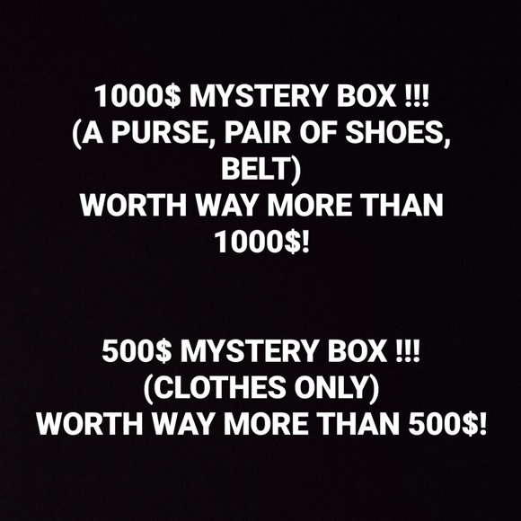 1000$ MYSTERY BOX !!! - Picture 2 of 2